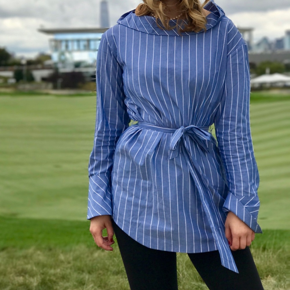 Banana republic striped shirt